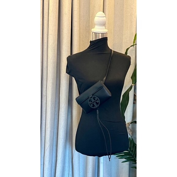 Authentic Tory Burch Black Miller Belt Bag - Picture 8 of 12